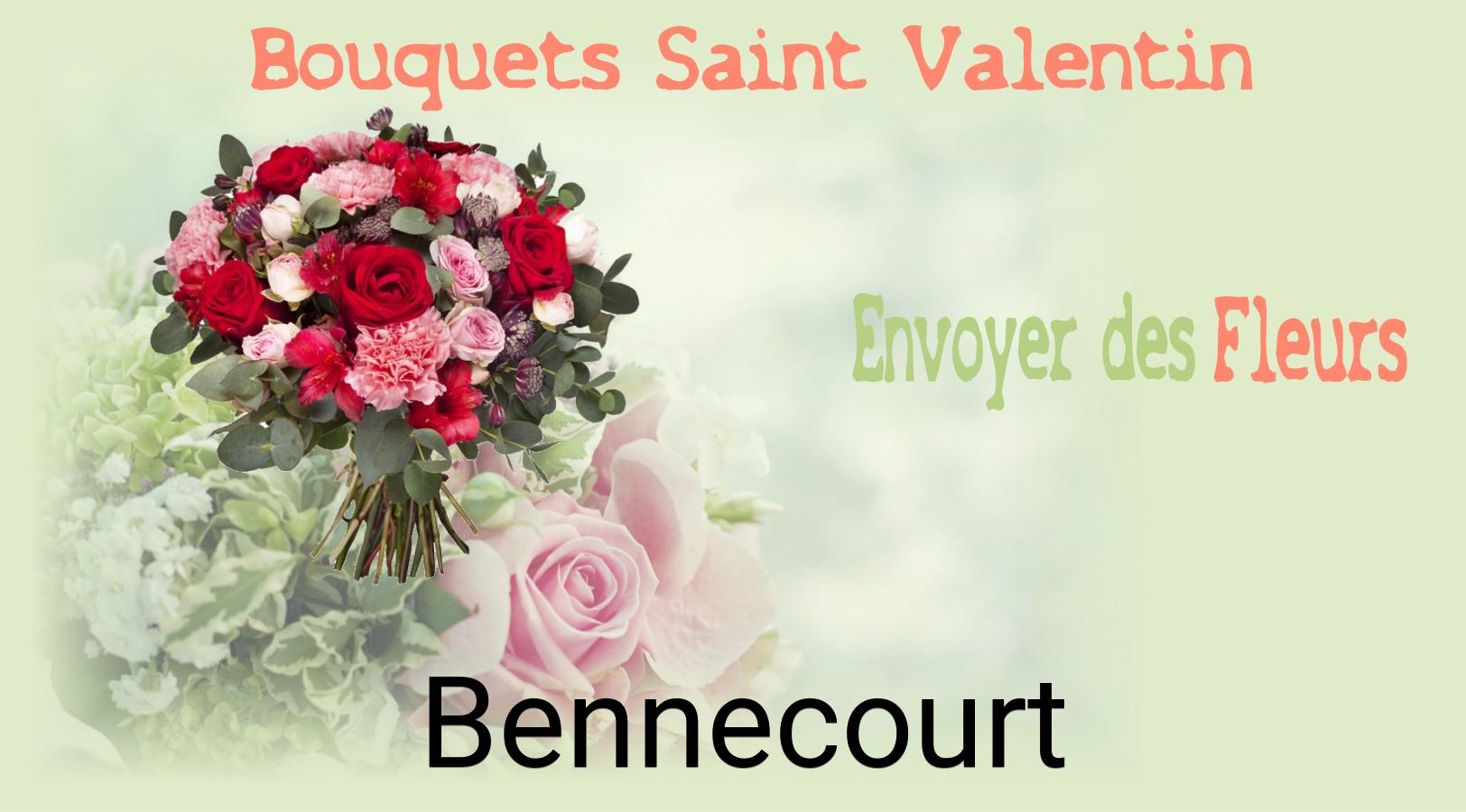 Roses de Saint-Valentin livrées à Bennecourt